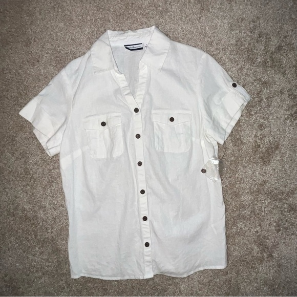 Croft & Barrow‎ White Casual Button Down Shirt - Picture 1 of 7